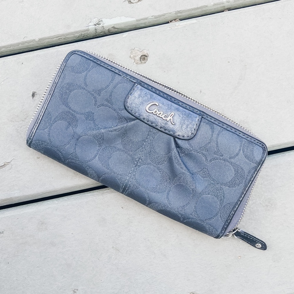Authentic Coach wallet.
